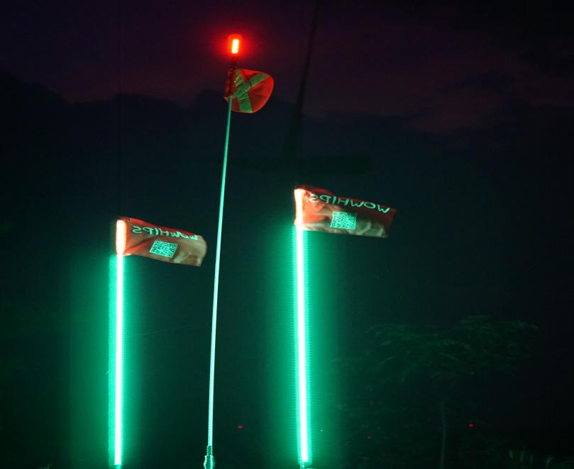 Safety whip light Luz de seguridad