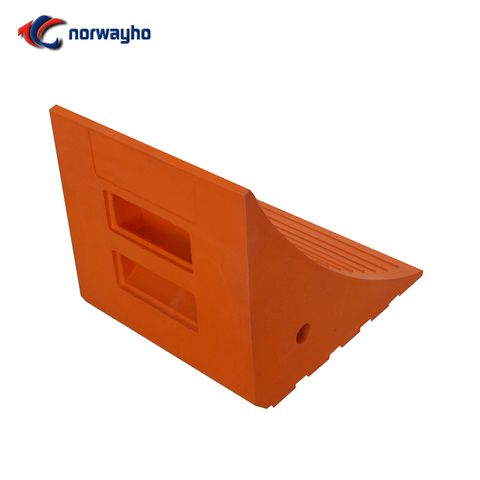 NWH-WCK10 Calzo para rueda de coche Tapón para rueda Equipo de estacionamiento Calzo para rueda necesario para minería