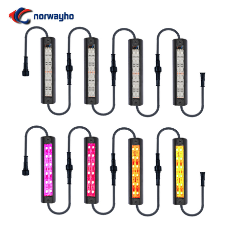NWH-R8 12 Uds LED/pod Dream Color Rock Light 4/6/8pods para ATV/UTV/RV/transportador de juguetes