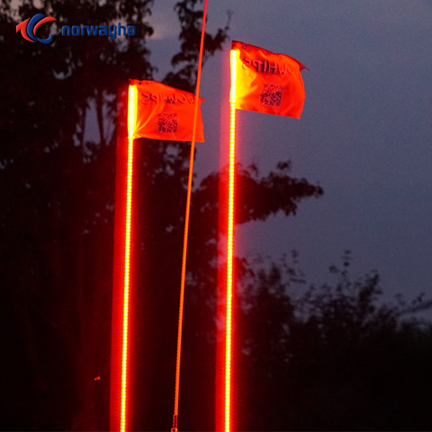 NWH-RGB interior LED Whip 265 colores combinación Buggy Whip remoto y Bluetooth