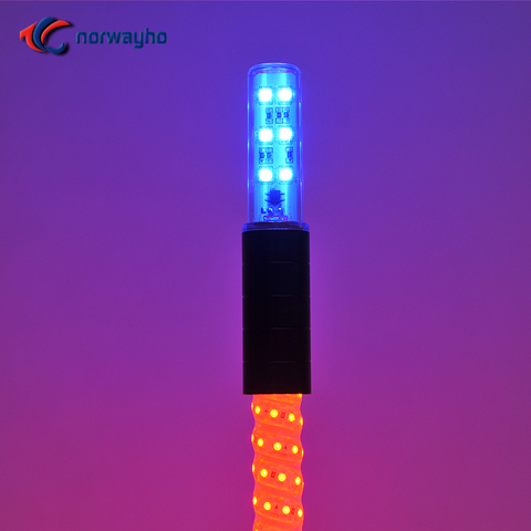 NWH-HST Super Bright Buggy LED Whip con luz superior fija o intermitente